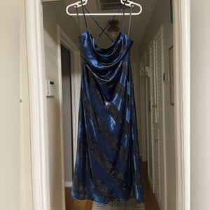 EUC Milly Velvet Slip Dress.